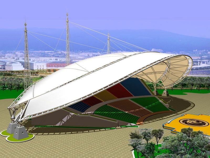武威体育场膜结构